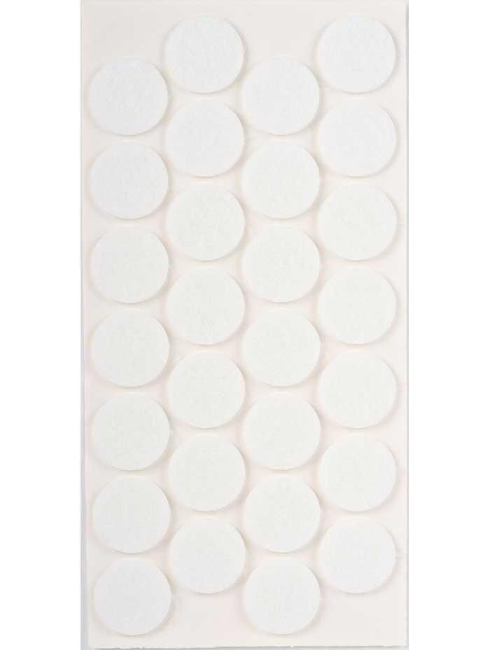 Kaydırmazlık Keçesi Yuvarlak  1Plk=28 Ad Q-28 Beyaz