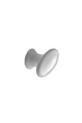 Furnipart Kulp Ceremic Knob Oval 030mm Beyaz