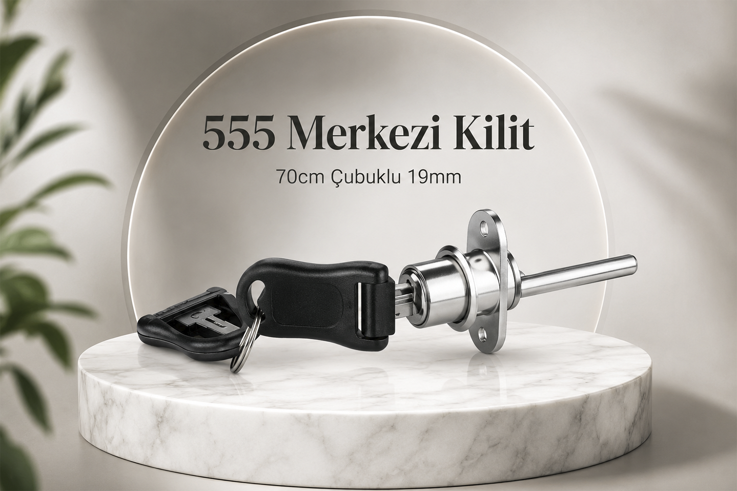 Merkezi çekmece kilidi