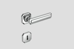 Çebi Kıng Kapı Kolu Krom Kare Rozetli Oda