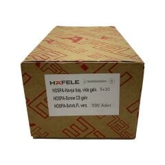 Hafele Sunta Vidası  5.0x30  (1Paket 500   Ad)