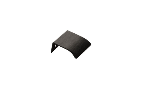 Furnipart Kulp Edge Straight 40mm Fırçalı Siyah