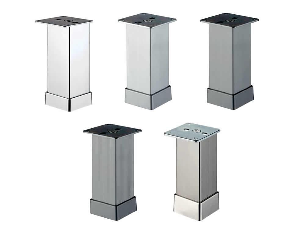 Alüminyum Kare Ayak 30X30  20cm Krom