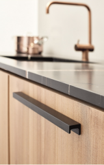 Furnipart Kulp Statıon 320mm Fırçalı Siyah