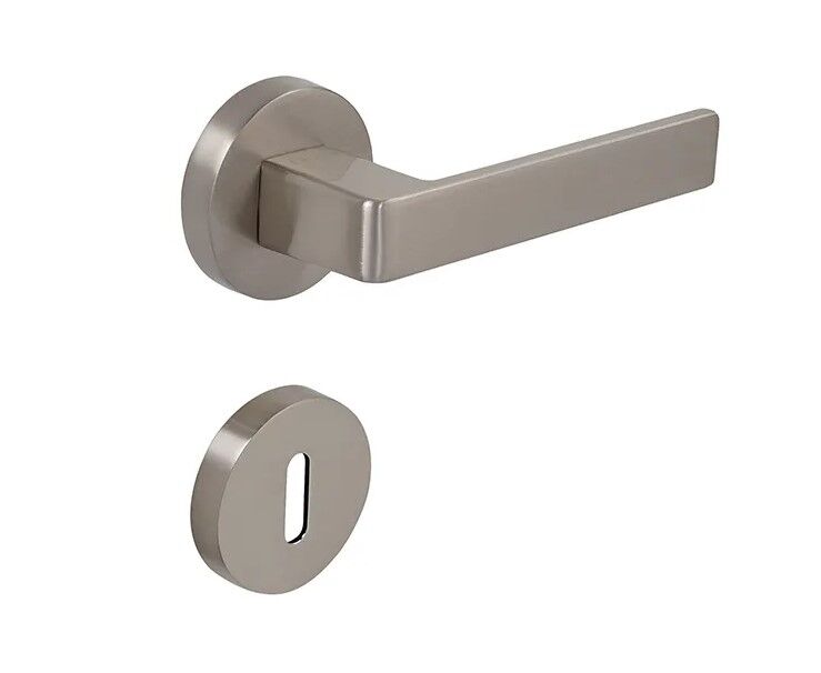 Croma Kapı Kolu Eta Yuvarlak Rozetli Wc Satine