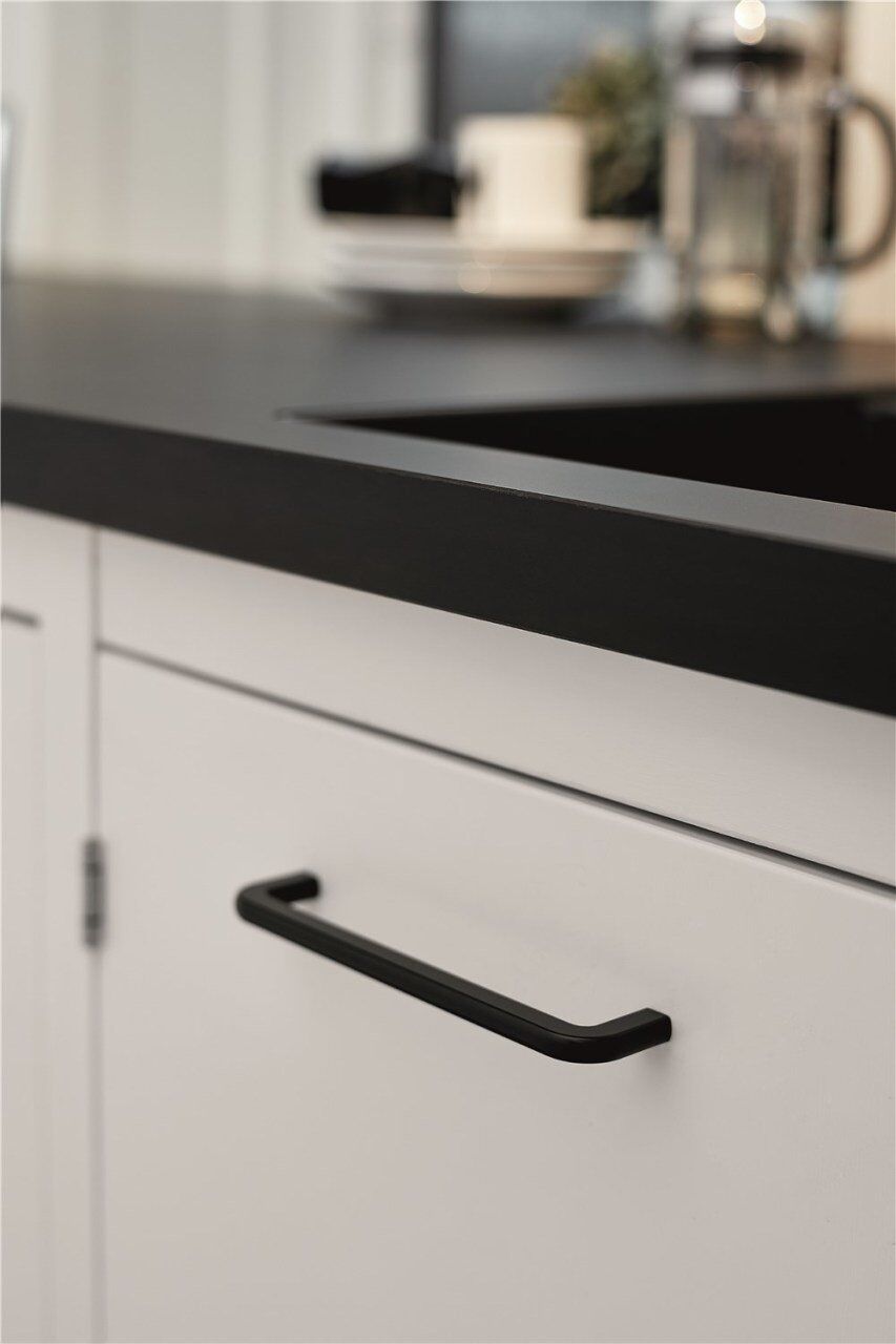 Furnipart Kulp Compact 160mm Siyah