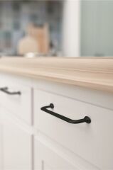 Furnipart Kulp U-Turn 160mm Siyah