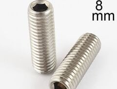 Setuskur Vidası M8 Çinko(bs)