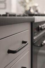 Furnipart Kulp Provence 160mm Mat Siyah