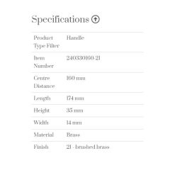 Furnipart Kulp Lounge 160mm Fırçalı Sarı