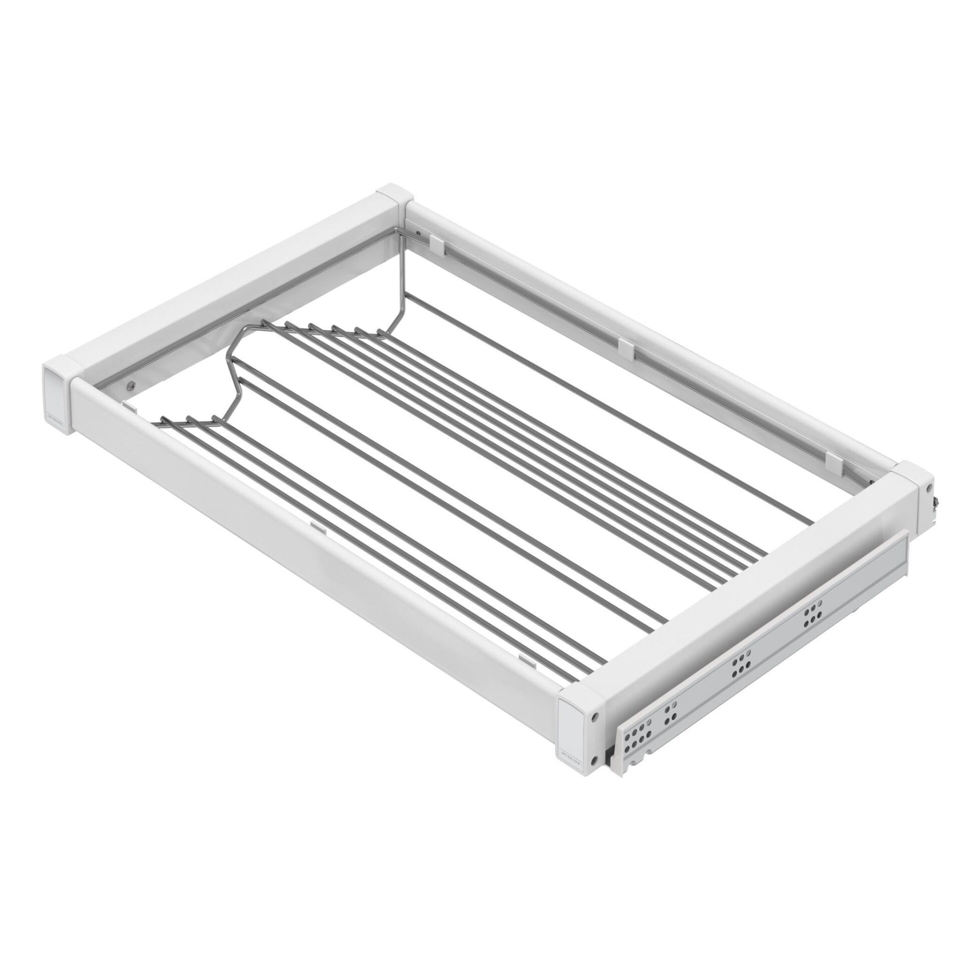 Starax Ayakkabılık Alüminyum 80'Lik Modül Beyaz