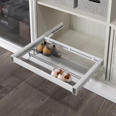 Starax Ayakkabılık Alüminyum 80'Lik Modül Beyaz