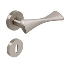 Çebi Toro Kapı Kolu Satine Yuvarlak Rozetli Oda