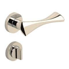 Çebi Toro Kapı Kolu Satine Yuvarlak Rozetli Wc