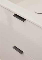 Furnipart Kulp Edge Straight 100mm Antrasit