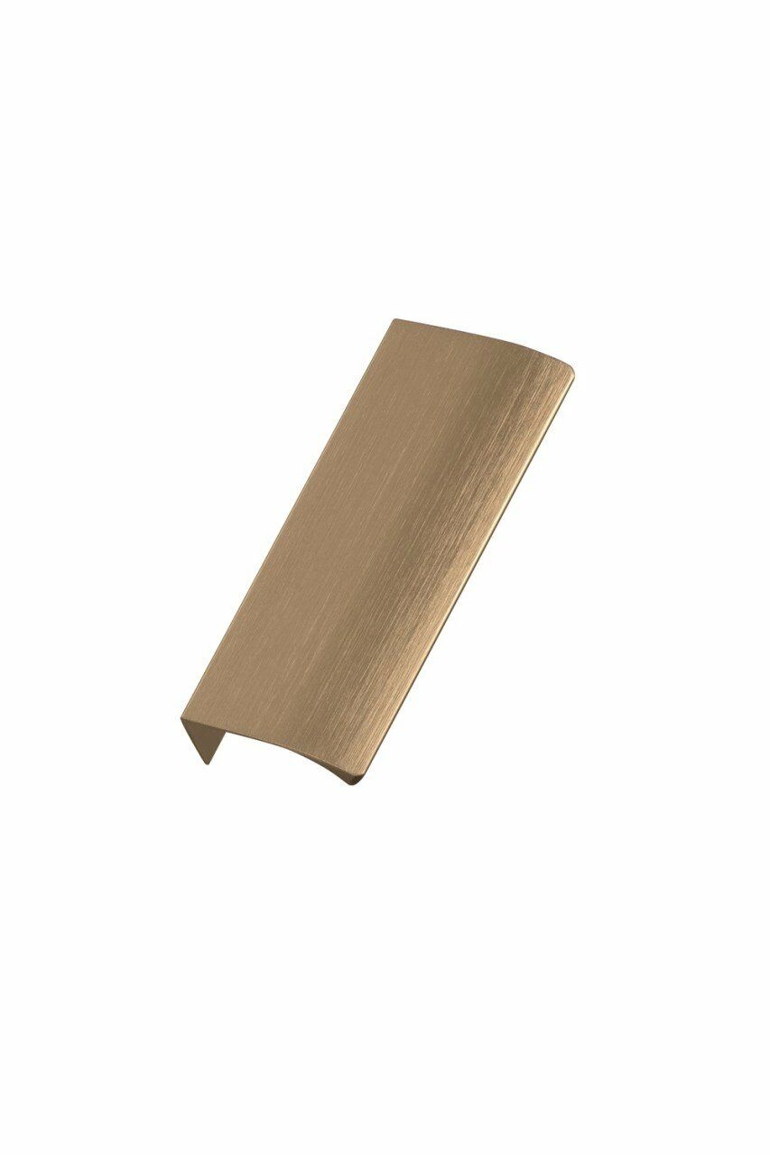 Furnipart Kulp Edge Straight 100mm Fırçalı Altın