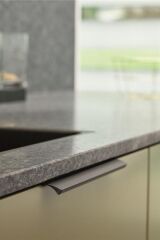 Furnipart Kulp Edge Straight 200mm Fırçalı Siyah (e)