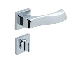 Çebi Lıva Kapı Kolu Krom Kare Rozetli Wc