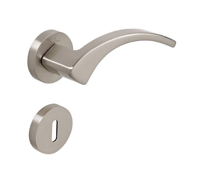 Çebi Lena Kapı Kolu Satine Yuvarlak Rozetli Oda (Ük-7)