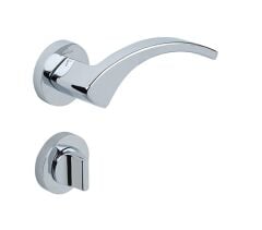 Çebi Lena Kapı Kolu Krom Yuvarlak Rozetli Wc (ük)