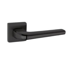 Kapı Kolu Ege Kare Rozetli Yale Siyah