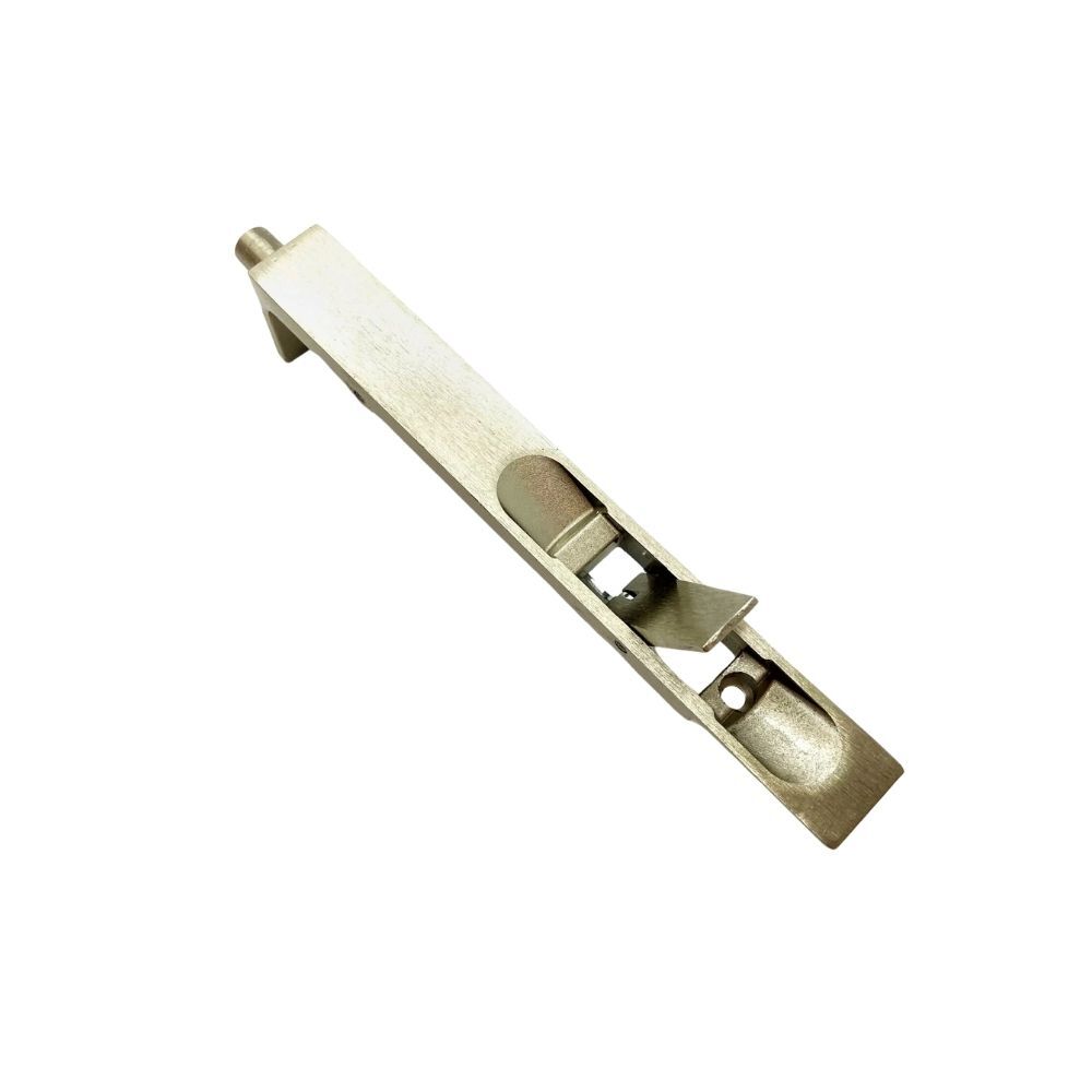 Mandallı Gömme Sürgü 16cm Saten