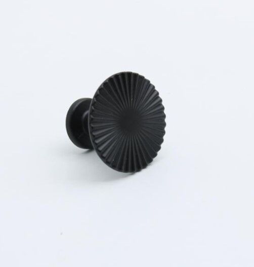 Kulp Düğme Yelpaze Siyah