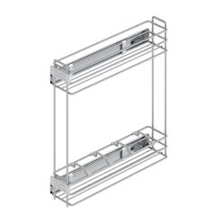 Starax Yandan Raylı Şişelik Tls.Frenli 15'Lik Modül Krom