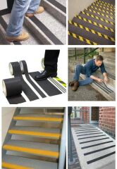 Kaydırmazlık Bantı 50mmx25m Siyah