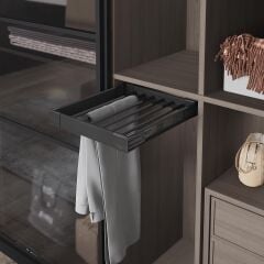 Starax Pantolonluk Teleskopik Raylı Frenli 40'Lık Modül Antrasit