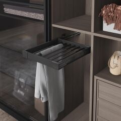 Starax Pantolonluk Teleskopik Raylı Frenli 40'Lık Modül Antrasit