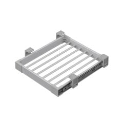 Starax Pantolonluk Teleskopik Raylı Frenli 40'Lık Modül Gri