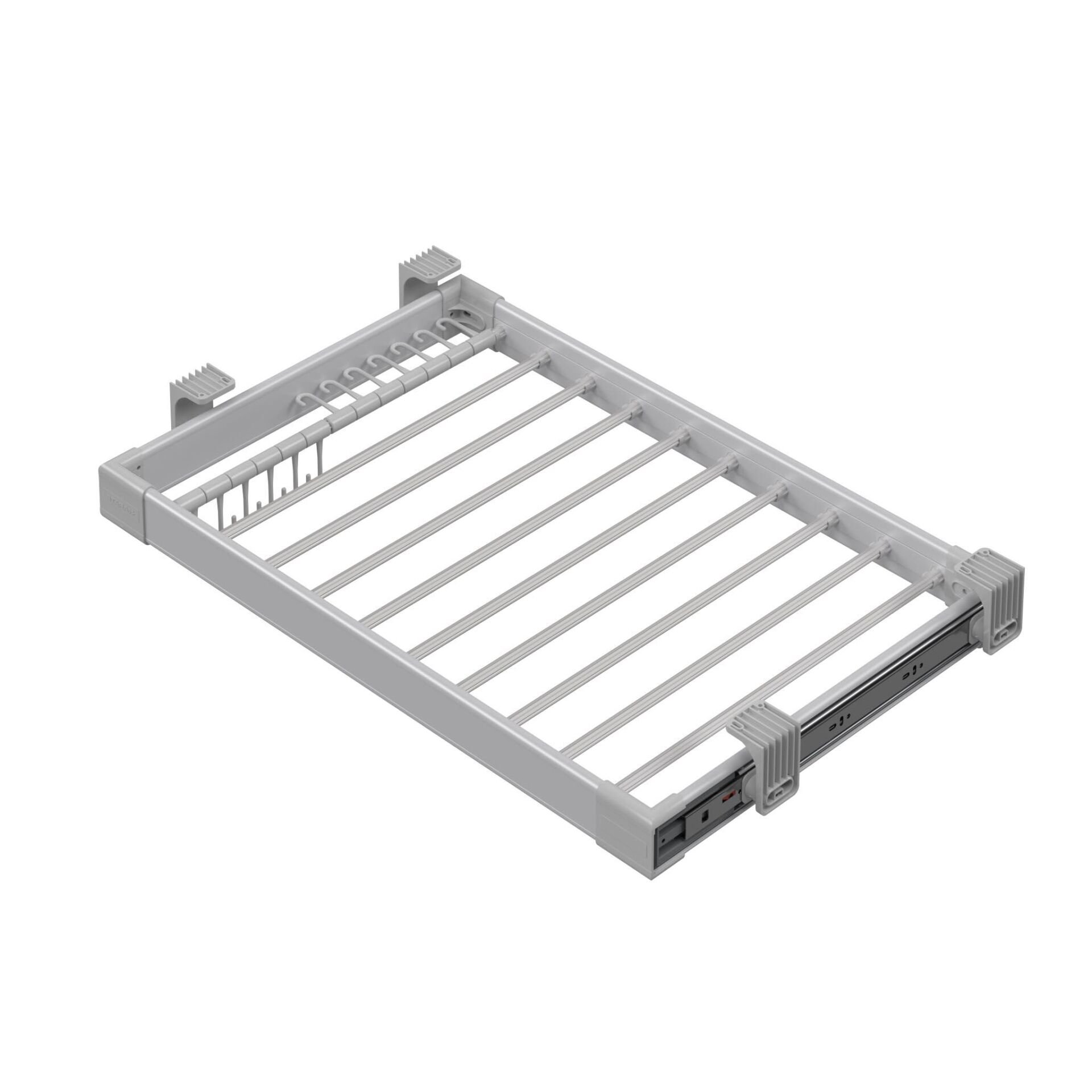 Starax Pantolonluk, Kemerlik, Kravatlık Tls.Frenli 60'Lık Modül Gri