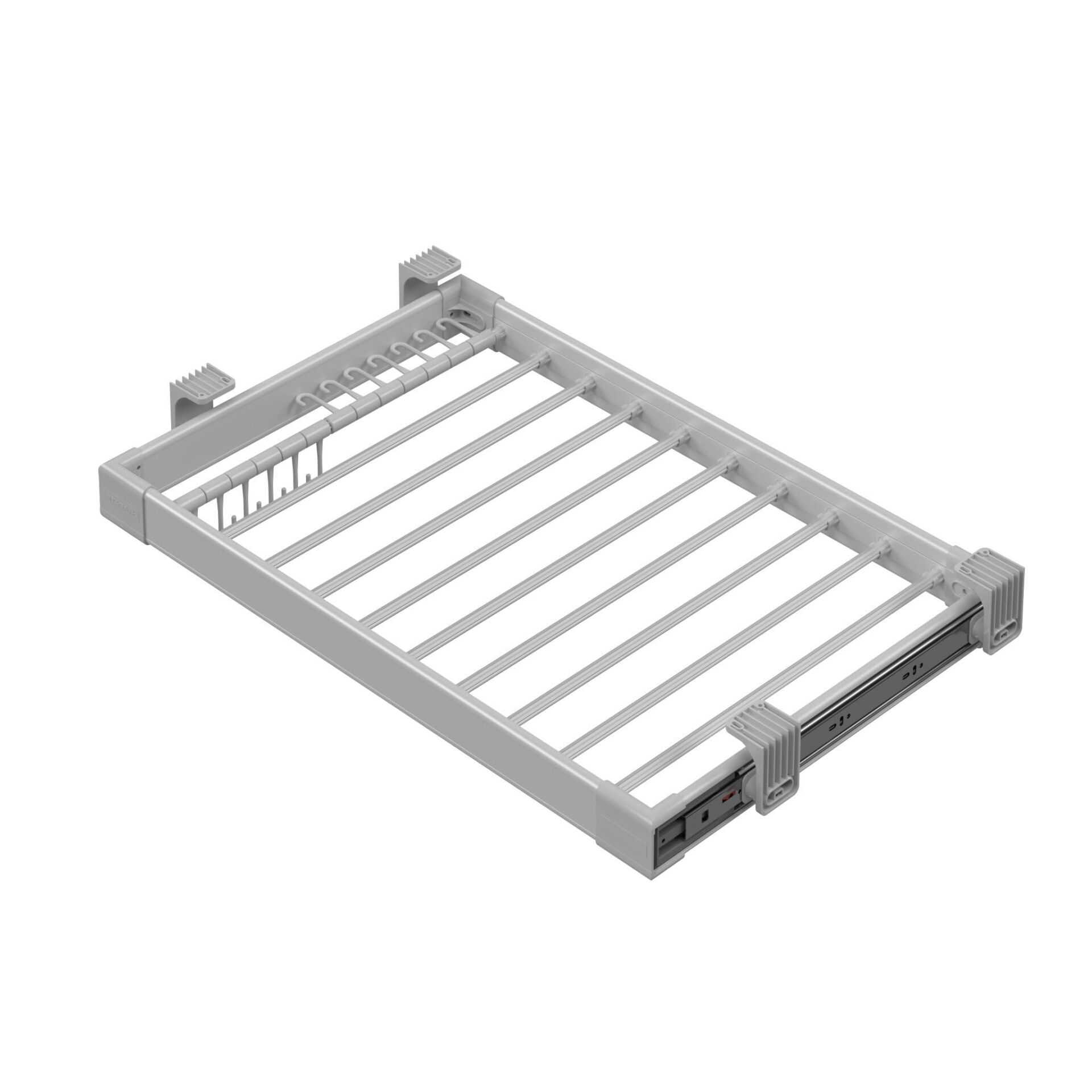 Starax Pantolonluk, Kemerlik, Kravatlık Tls.Frenli 60'Lık Modül Gri