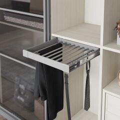 Starax Pantolonluk, Kemerlik, Kravatlık Tls.Frenli 60'Lık Modül Gri