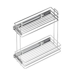 Starax Deterjanlık Frenli  Yandan Raylı 25'Lik Modül Krom