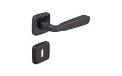 Çebi Caro Kapı Kolu Füme Kare Rozetli Oda