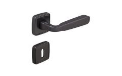 Çebi Caro Kapı Kolu Füme Kare Rozetli Oda