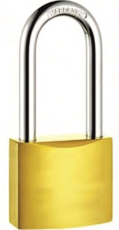 Asma Kilit Sarı 40mm Uzun (Bs.)