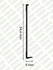 Tezgah Kenar Kapama 70cm  H:32mm