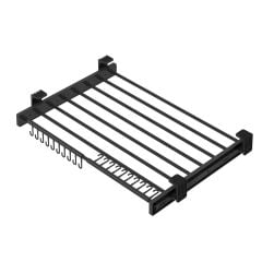 Starax Plastik Kapaklı Tls. Raylı Pant. 40'lık Modül-Antrasit