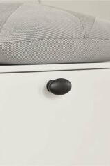 Furnipart Kulp Oval Sımple 060mm Siyah (m)