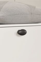 Furnipart Kulp Oval Sımple 060mm Siyah (m)