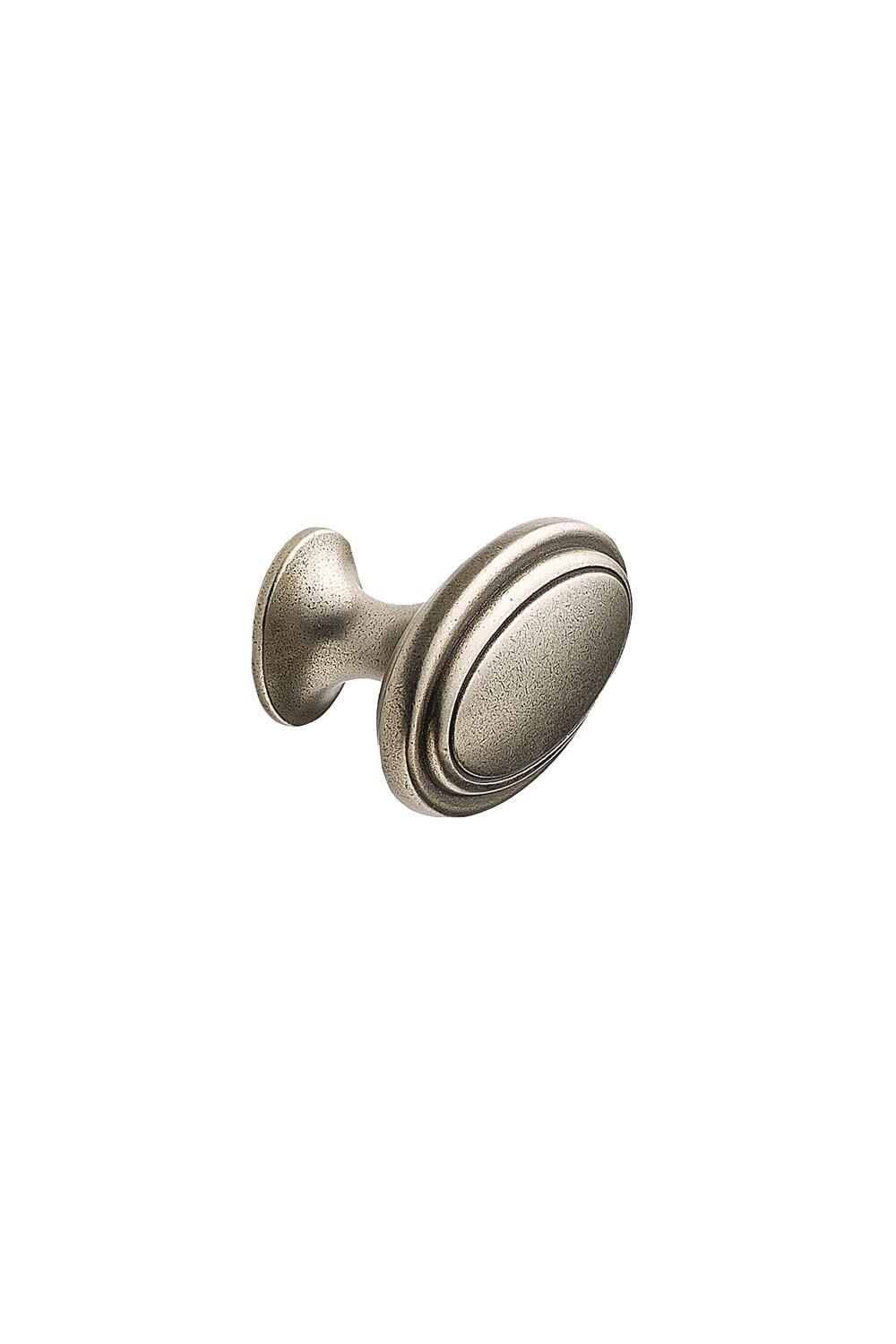 Furnipart Kulp Knob Oval 060mm Antik Siyah (m,d)
