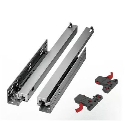 Smart Çift Açılım Frenli Ray+Mandal  50cm (K:6tk.)