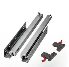 Smart Çift Açılım Frenli Ray+Mandal  50cm (K:6tk.)