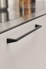 Furnipart Kulp Pyramıd 160mm Mat Siyah (m)