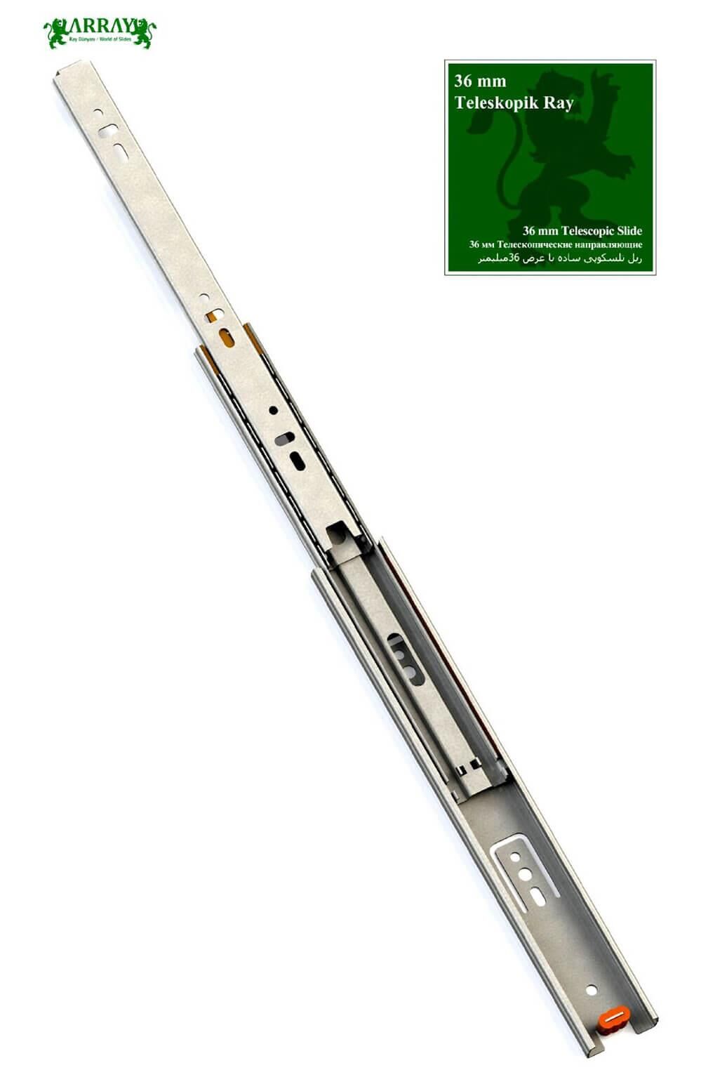 Array Bilyalı Teleskopik Mat Ray  36mmx30cm