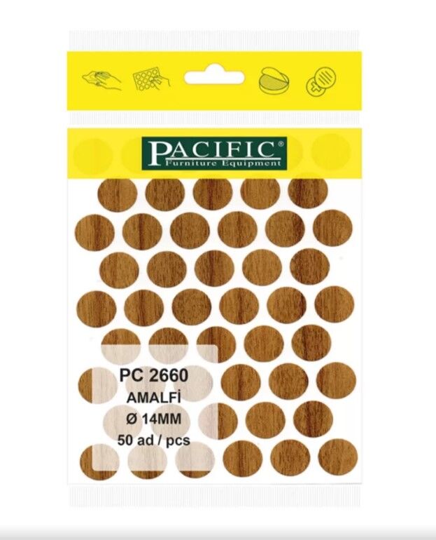 Pvc Yapışkan Tapa 14mm 1Plk=50 Ad Amalfi