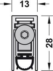 Hafele Kapı Altı Giotin 93cm